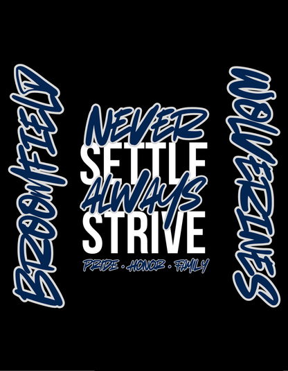 Always Strive Never Settle